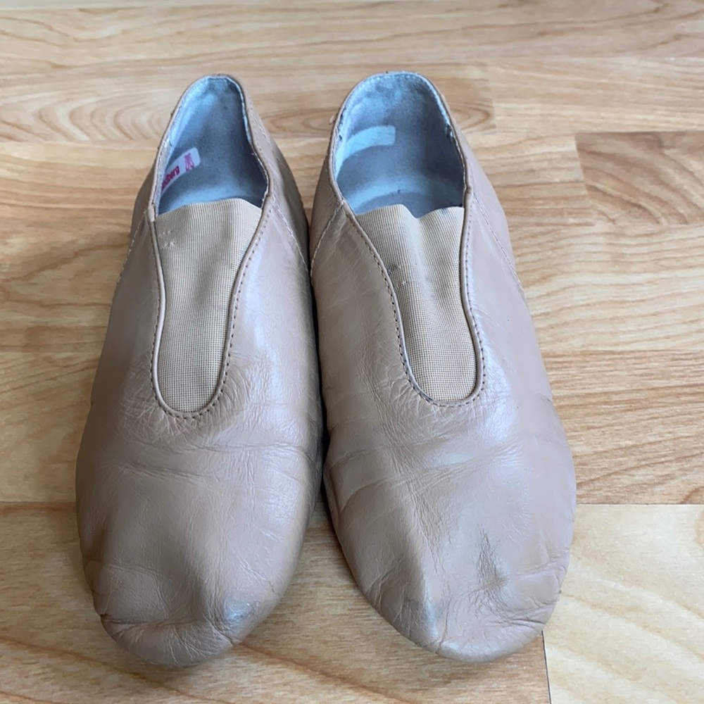 Bloch Super Jazz Slip On—Tan